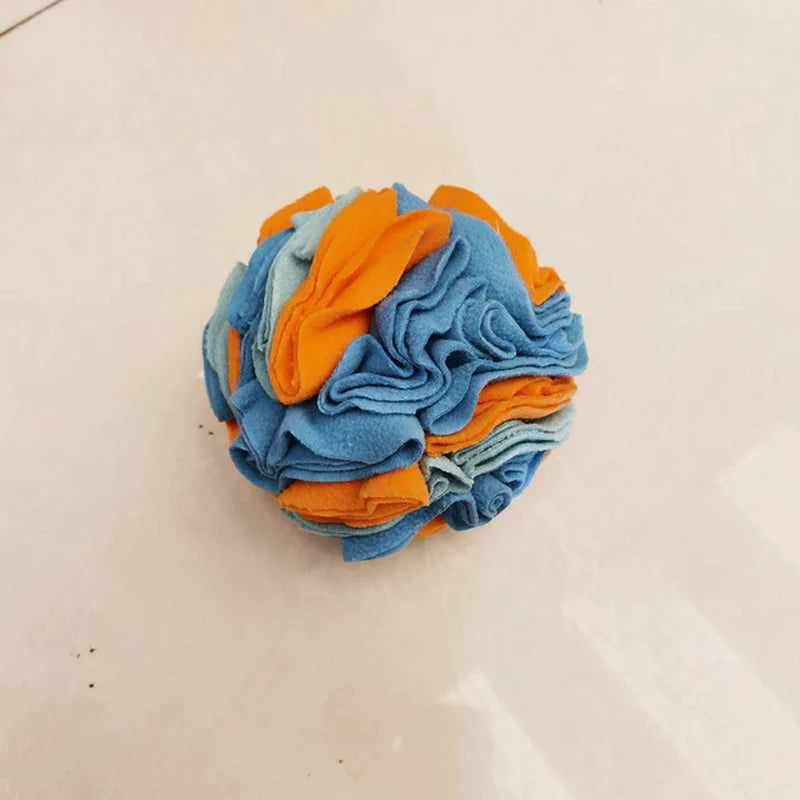 Snuffle Ball Dog Puzzle Toys Increase IQ Slow Dispensing Feeder Pet Cat Training Games Feeding Feeding Food Intelligence Toy