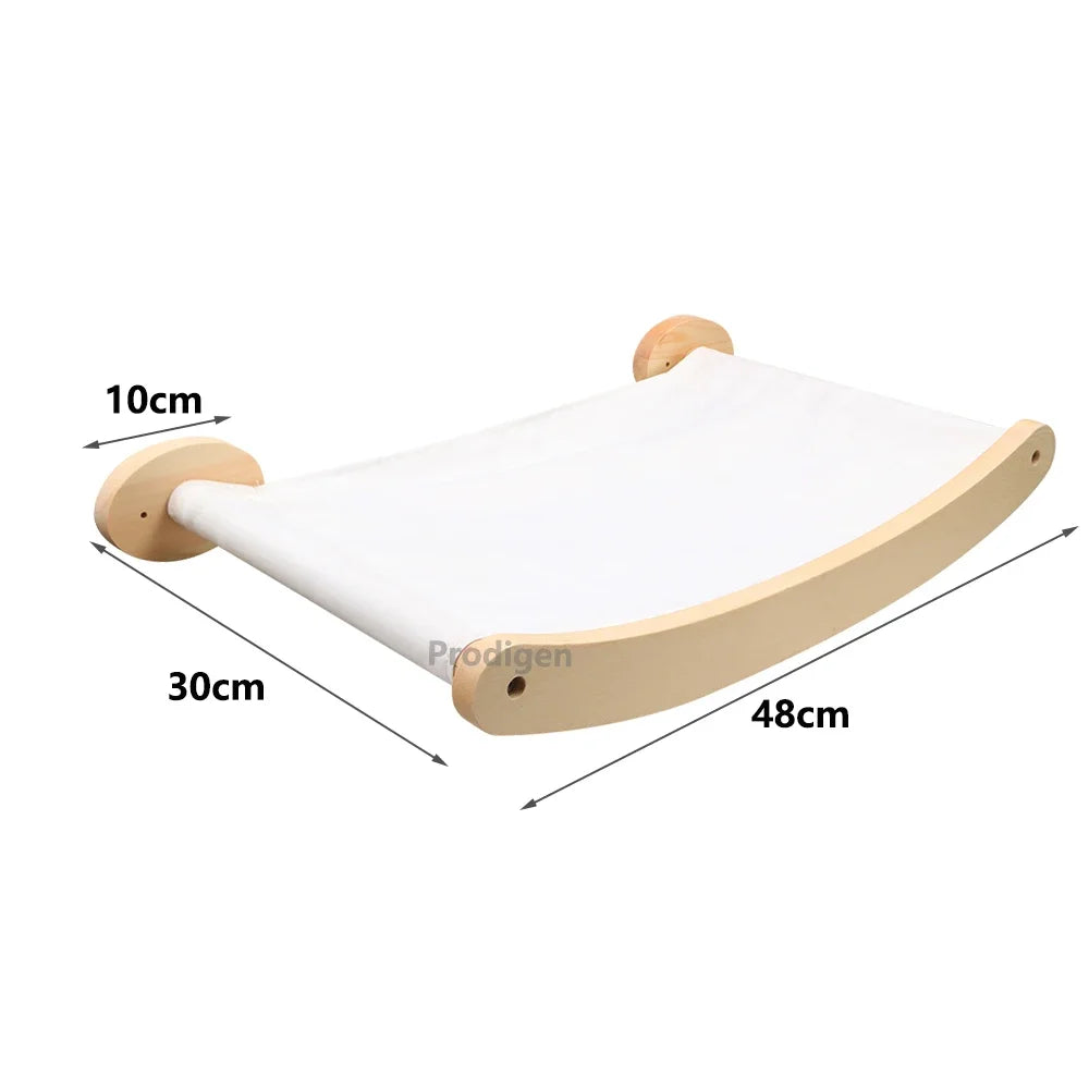 Cat Wall Climbing Shelf Steps Ladder Scratching Post Scratcher Bed Hiding House for Cats Tree Tower Pet Furniture Accessories