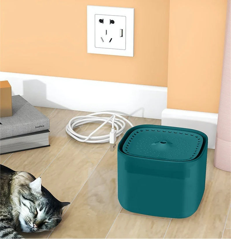 Cat Water Fountain Smart 3L Large Capacity Dog Dogs and Cats Pet Circulating Filter Pet Fountain Water Fountain Automatic PP Material