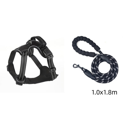 Dog Harness No Pull Breathable Reflective Pet Harness Vest