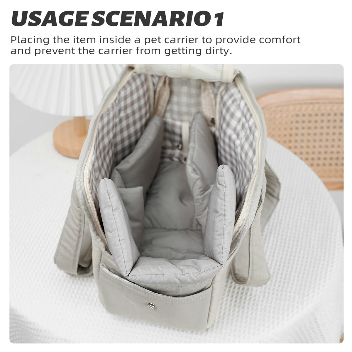 Flannel Pet Dog Bed Dog Sleeping Bed Mat Breathable Warm Pet Beds Cushion for Small Dogs Cat Pets Accessories for Pet Bag