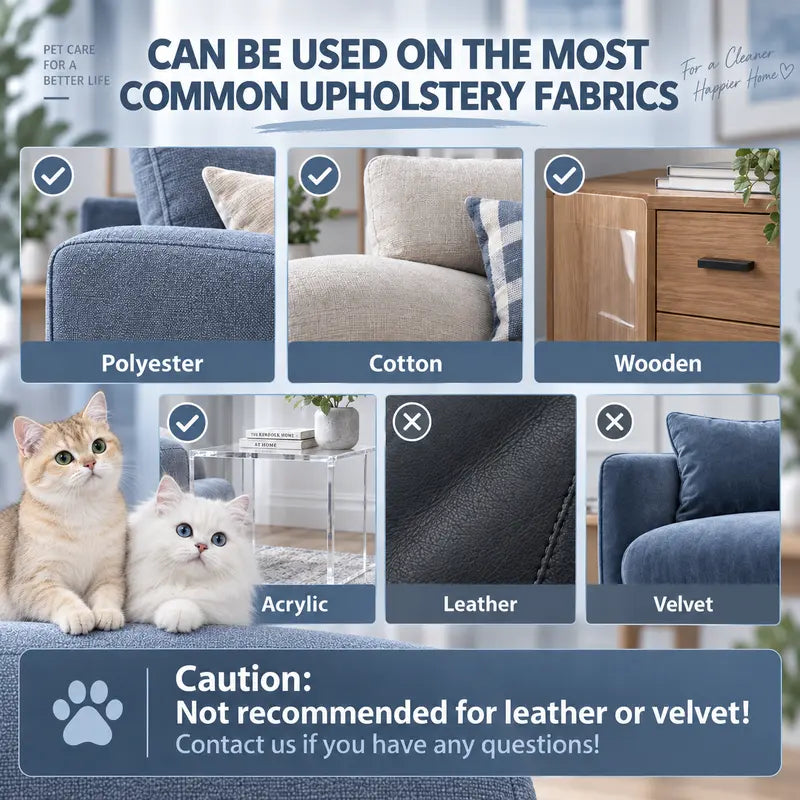 AISOON Heavy-Duty Anti-Cat Scratch Furniture Protector - 12-Pack 14X11In Non-Adhesive Thin Flex 100% Transparent Shield, 50 Twist Pins Make Setup Quick & Tidy, Fits 14X5In, Couch/Sofa/Door Use, Home Decor Friendly (Not for Leather)